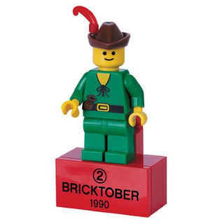 Magnet Set, Minifigure Retro Forestman, 2856224 Building Kit LEGO®