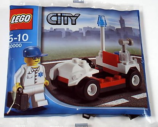Doctor with Car polybag, 30000 Building Kit LEGO®   