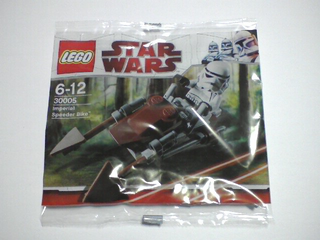 Imperial Speeder Bike - Mini polybag, 30005 Building Kit LEGO®