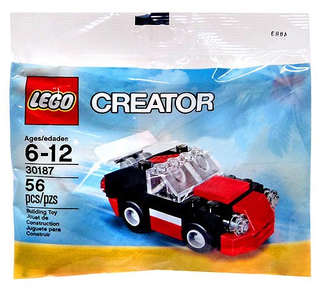 Fast Car polybag, 30187 Building Kit LEGO®