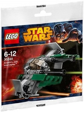 Anakin's Jedi Intercepter - Mini polybag, 30244-1 Building Kit LEGO®