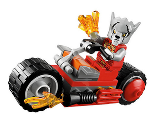Worriz' Fire Bike polybag, 30265 Building Kit LEGO®   
