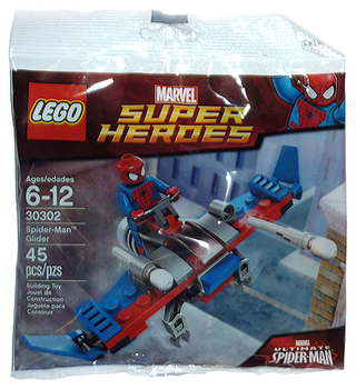 Spider-Man Glider polybag, 30302 Building Kit LEGO®