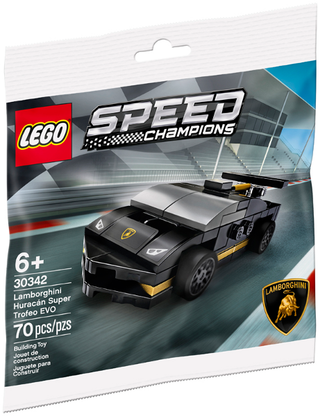 Lamborghini Huracán Super Trofeo EVO polybag, 30342 Building Kit LEGO®