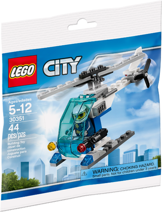 Police Helicopter polybag 30351 Building Kit LEGO®