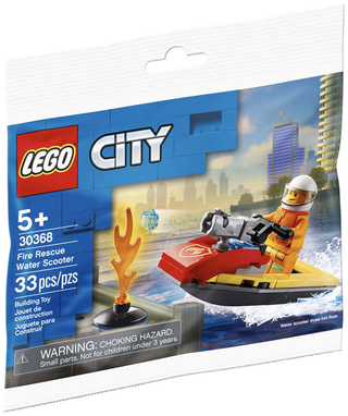 Fire Rescue Water Scooter polybag 30368 Building Kit LEGO®