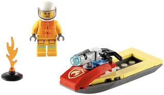 Fire Rescue Water Scooter polybag 30368 Building Kit LEGO®