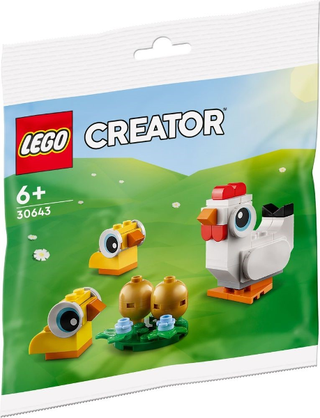 Easter Chickens polybag, 30643 Building Kit LEGO®   