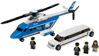 Helicopter and Limousine, 3222-1 Building Kit LEGO®