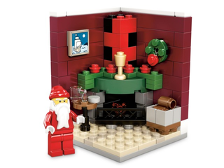 Fire Place Scene (Limited Edition 2011 Holiday Set (2 of 2)), 3300002 Building Kit LEGO®