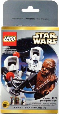 Star Wars #3 - Troopers/Chewie Minifigure Pack, 3342 Building Kit LEGO®