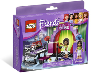 Andrea's Stage, 3932-1 Building Kit LEGO®