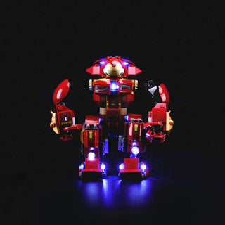 Light Kit For The Hulkbuster Smash-Up, 76104 Light up kit Lightailing