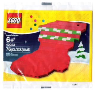 Holiday Stocking polybag, 40023 Building Kit LEGO®