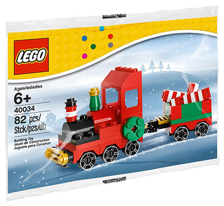 Christmas Train polybag, 40034 Building Kit LEGO®
