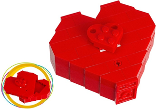 Valentine's Day Heart Box polybag 40051 Building Kit LEGO®