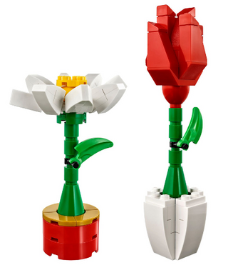 Flower Display, 40187 Building Kit LEGO®