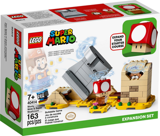 Monty Mole & Super Mushroom - Expansion Set, 40414 Building Kit LEGO®   