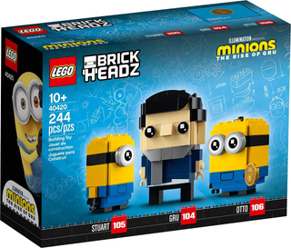 Gru, Stuart & Otto, 40420 Building Kit LEGO®