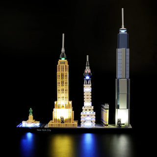 Light Up Kit for New York City, 21028 Light up kit Lightailing