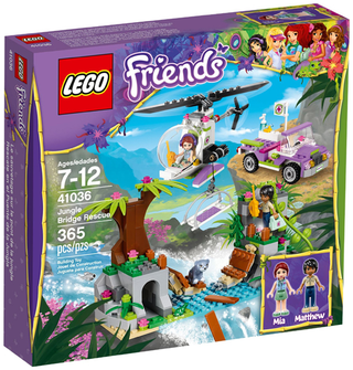 Jungle Bridge Rescue, 41036-1 Building Kit LEGO®