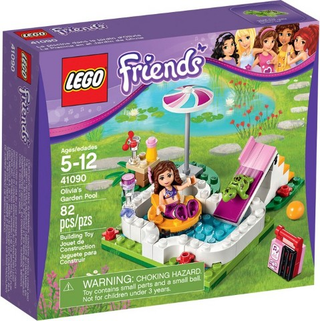 Olivia's Garden Pool, 41090-1 Building Kit LEGO®