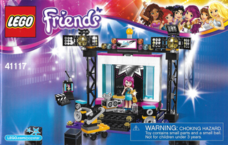 Pop Star TV Studio, 41117-1 Building Kit LEGO®