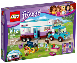 Horse Vet Trailer, 41125 Building Kit LEGO®