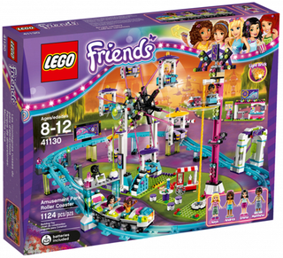 Amusement Park Roller Coaster, 41130 Building Kit LEGO®