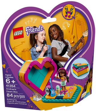 Andrea's Heart Box, 41354 Building Kit LEGO®