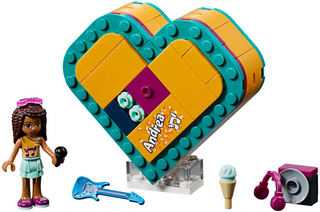 Andrea's Heart Box, 41354 Building Kit LEGO®