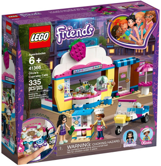 Olivia's Cupcake Cafe, 41366-1 Building Kit LEGO®