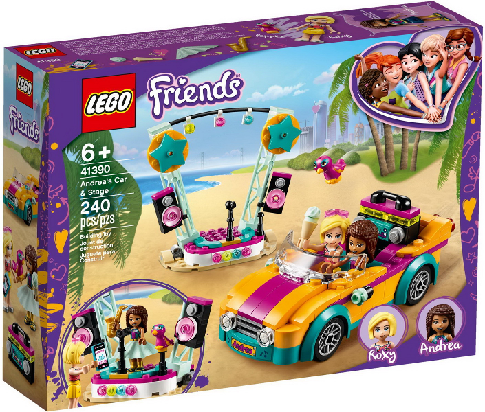 【Abdo 】オアシス&ランシド セット Andrea's Car & Stage, 41390 LEGO® Friends Set – United Brick Co®