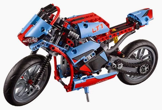 Street Motorcycle, 42036 Building Kit LEGO®