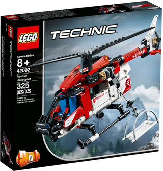 Rescue Helicopter, 42092 Building Kit LEGO®