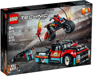Stunt Show Truck & Bike, 42106-1 Building Kit LEGO®