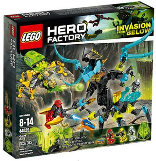 QUEEN Beast vs. FURNO, EVO & STORMER, 44029 Building Kit LEGO®