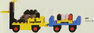 Fork Lift, 450-1 Building Kit LEGO®