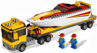 Power Boat Transporter, 4643 Building Kit LEGO®