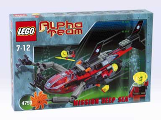 Ogel Sub Shark, 4793 Building Kit LEGO®