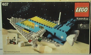 Space Cruiser, 487 Building Kit LEGO®