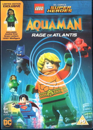 Video DVD - Aquaman - Rage of Atlantis with Minifigure, 5051892217323 Building Kit LEGO®   