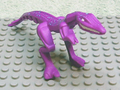 LEGO® Mutant Lizard Raptor Rubber Dinosaur LEGO® Animals LEGO® Light Purple, 54125pb02  