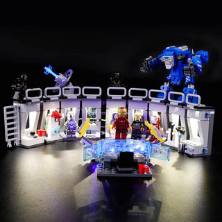 Light Up Kit for Iron Man Hall of Armor, 76125 Light up kit Lightailing