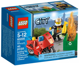 Fire Motorcycle, 60000 Building Kit LEGO®