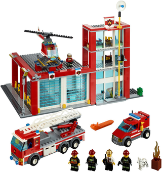 Fire Station, 60004 Building Kit LEGO®