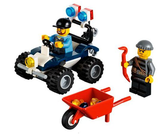 Police ATV, 60006 Building Kit LEGO®