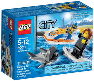 Surfer Rescue, 60011 Building Kit LEGO®