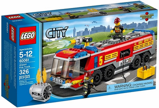Airport Fire Truck, 60061-1 Building Kit LEGO®