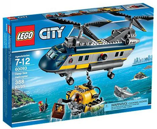 Deep Sea Helicopter, 60093-1 Building Kit LEGO®